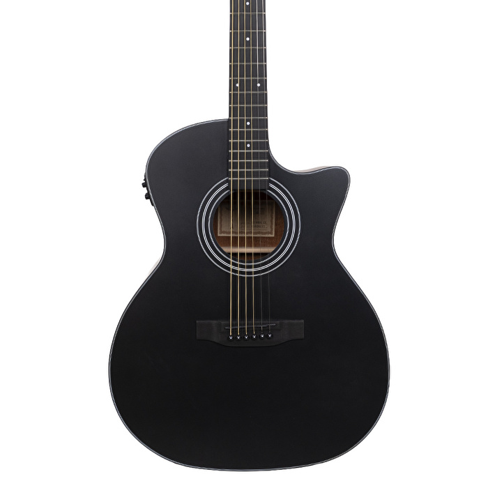 TYMA HG-60BК СЕ Grand Auditorium Siyah Elektro Akustik Gitar